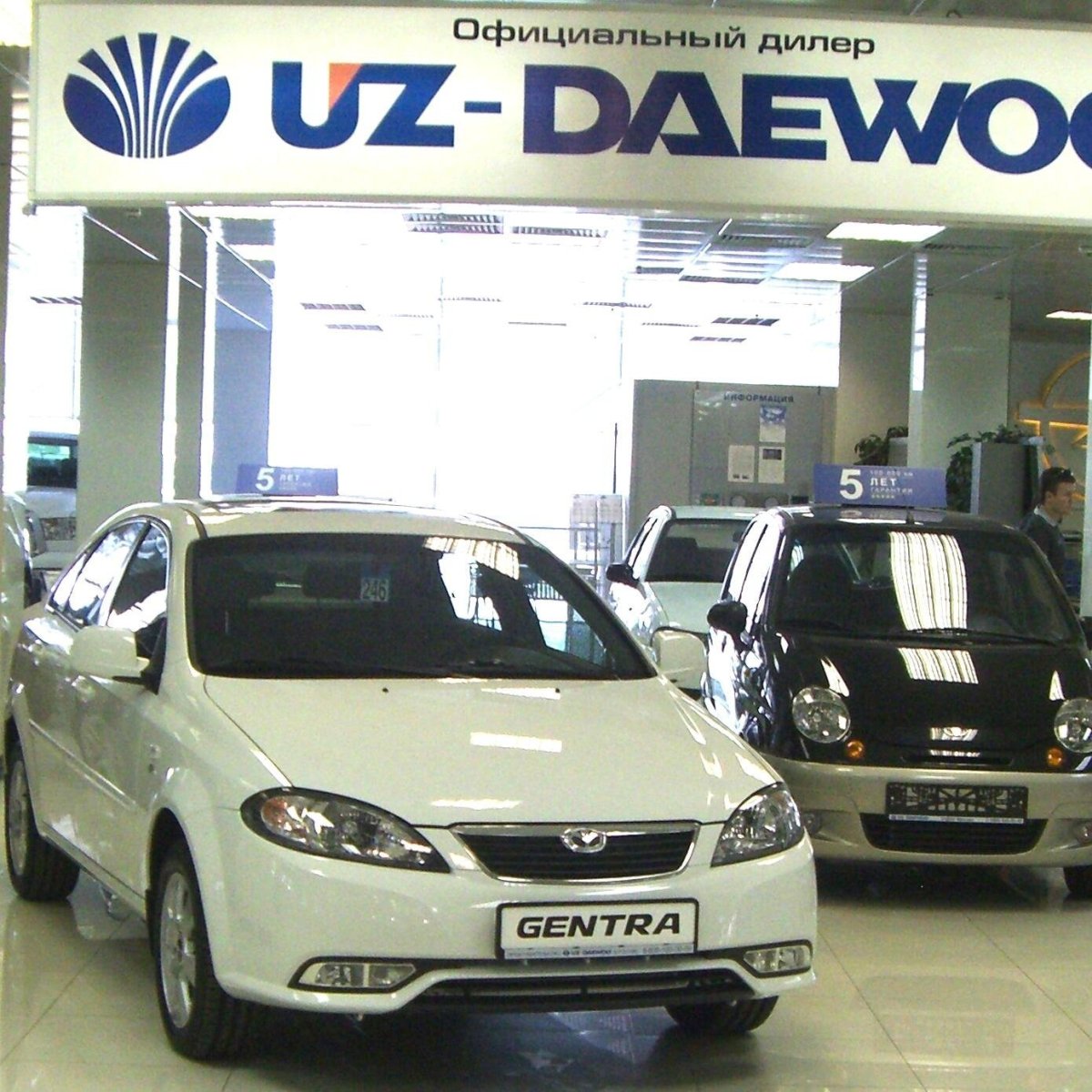 Uz Daewoo автомобили