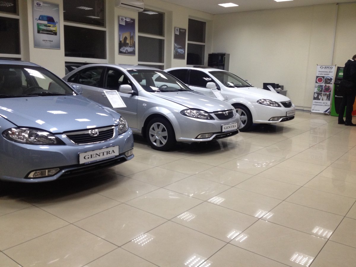 Автосалон Daewoo