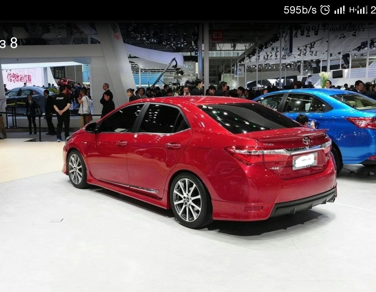 Toyota Corolla 180 обвес