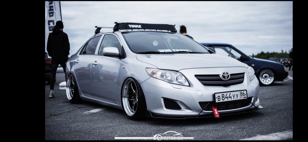 Сплиттер для Toyota Corolla 150