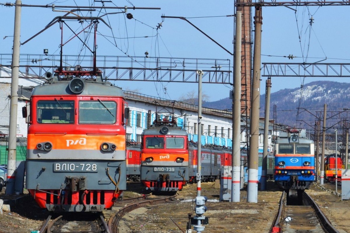 ЖД депо Златоуст