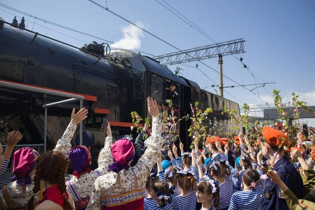 Поезд Победы Челябинск