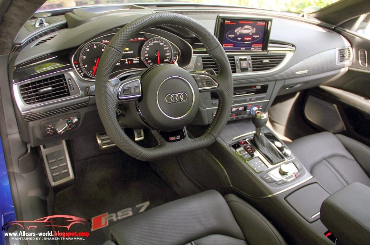 Audi rs7 2013 салон