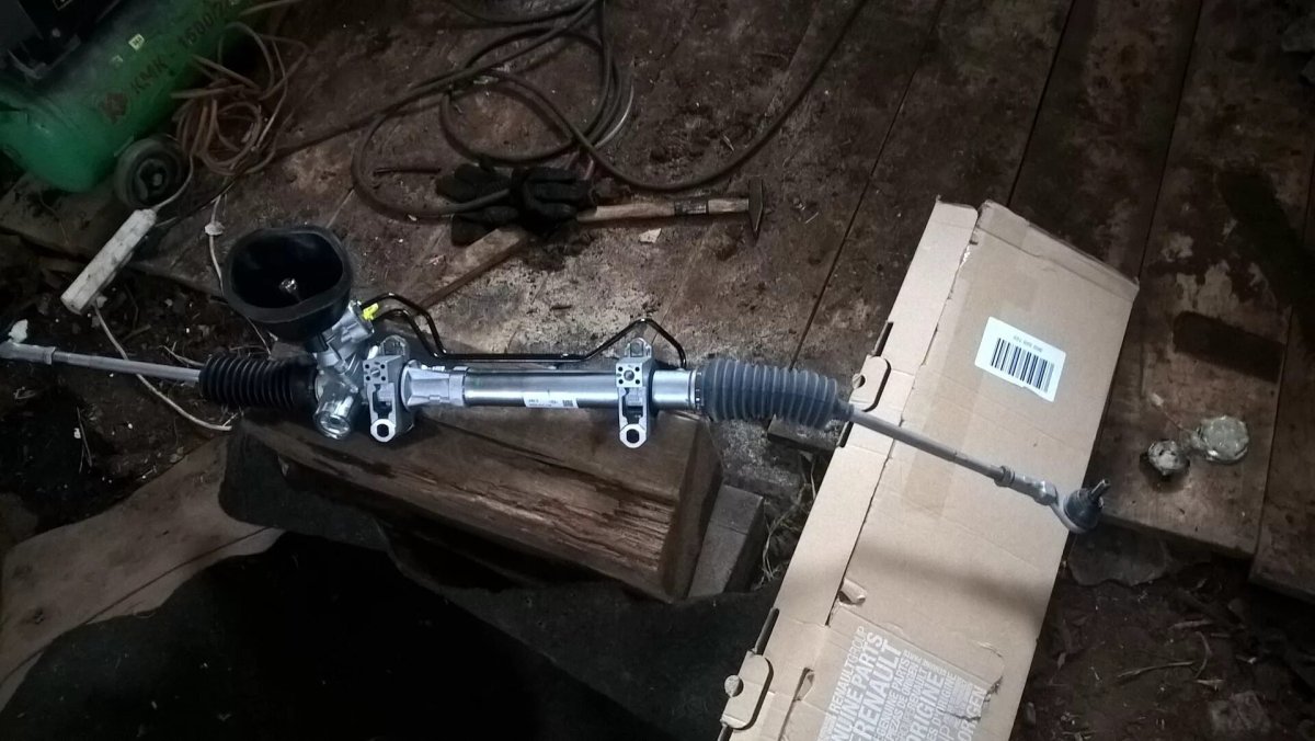 Рулевая рейка Рено Логан 1.4 2008