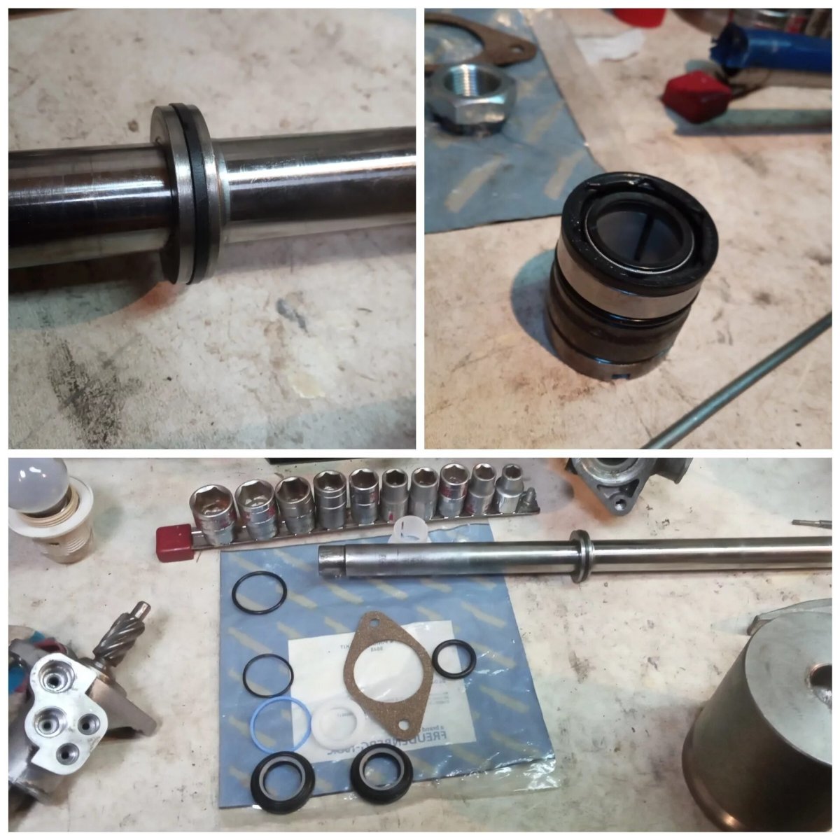 Ремкомплект рулевой рейки Рено Симбол 1.4