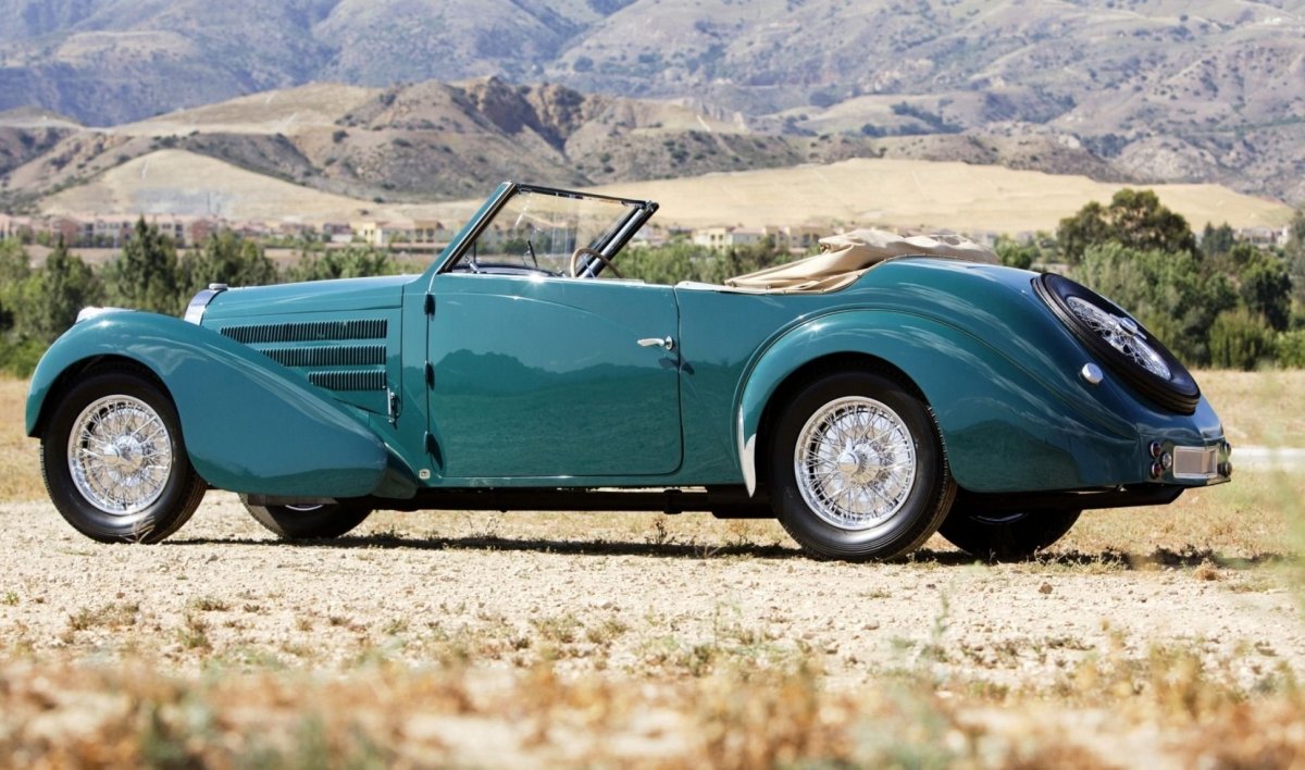 Бугатти кабриолет