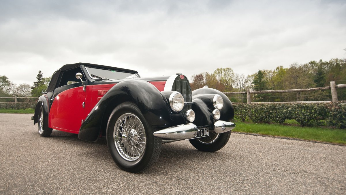 Bugatti Type 57sc Atlantic кабриолет