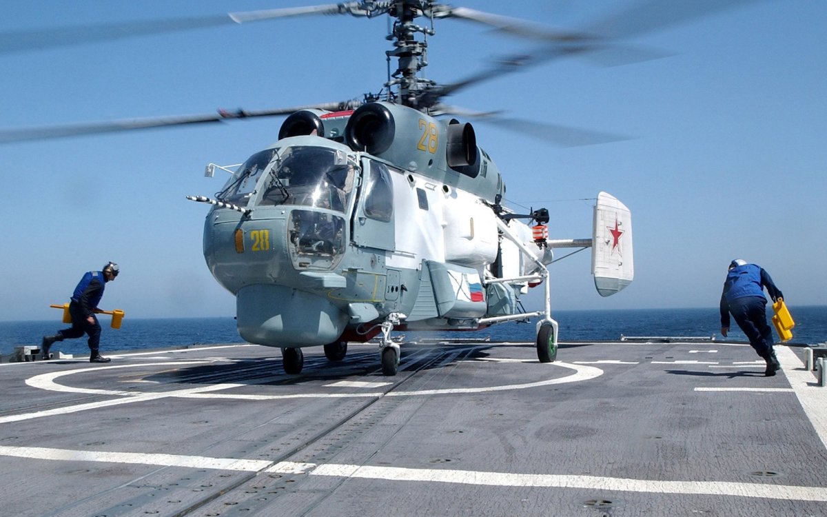 Модернизированные вертолеты ка-27м