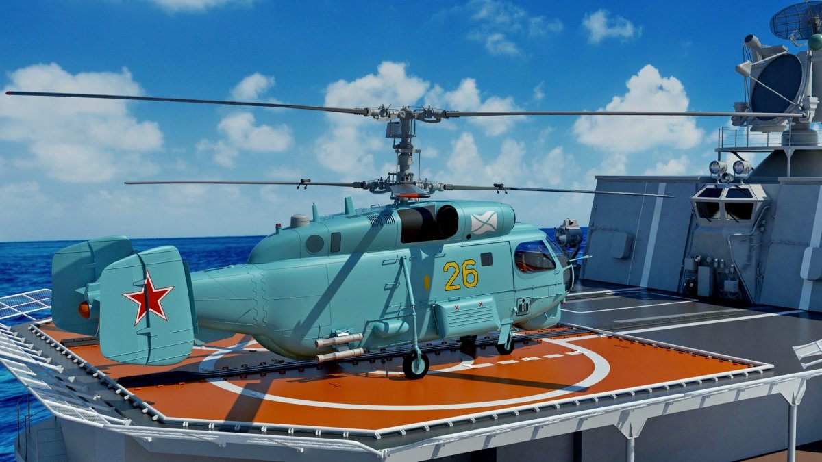 Ка-27 вертолёт