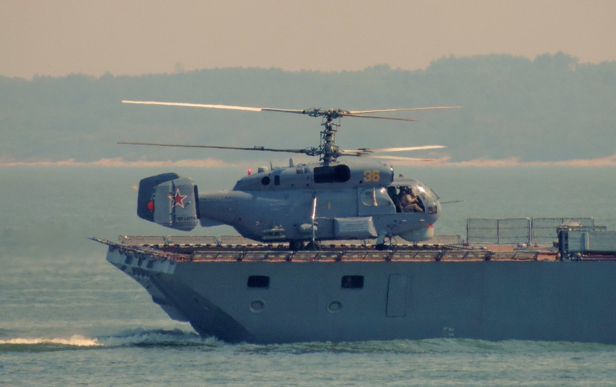 Вертолет ВМФ ка-27