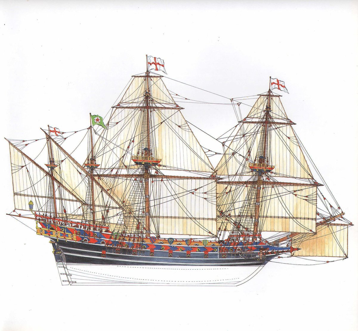 Испанский Галеон 17 века