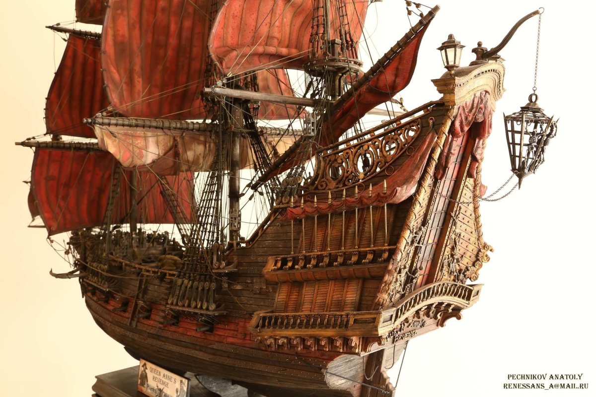 Галеон корабль месть королевы Анны