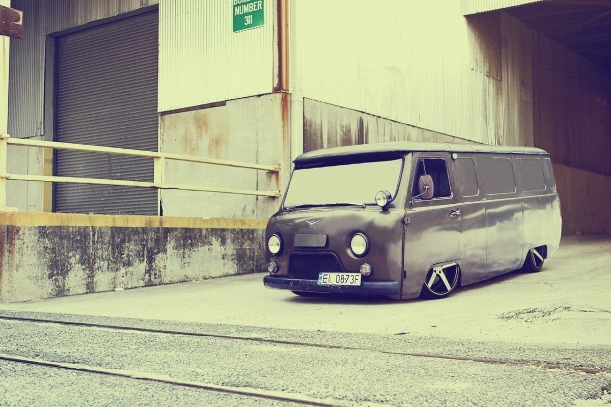 УАЗ 452 занижение