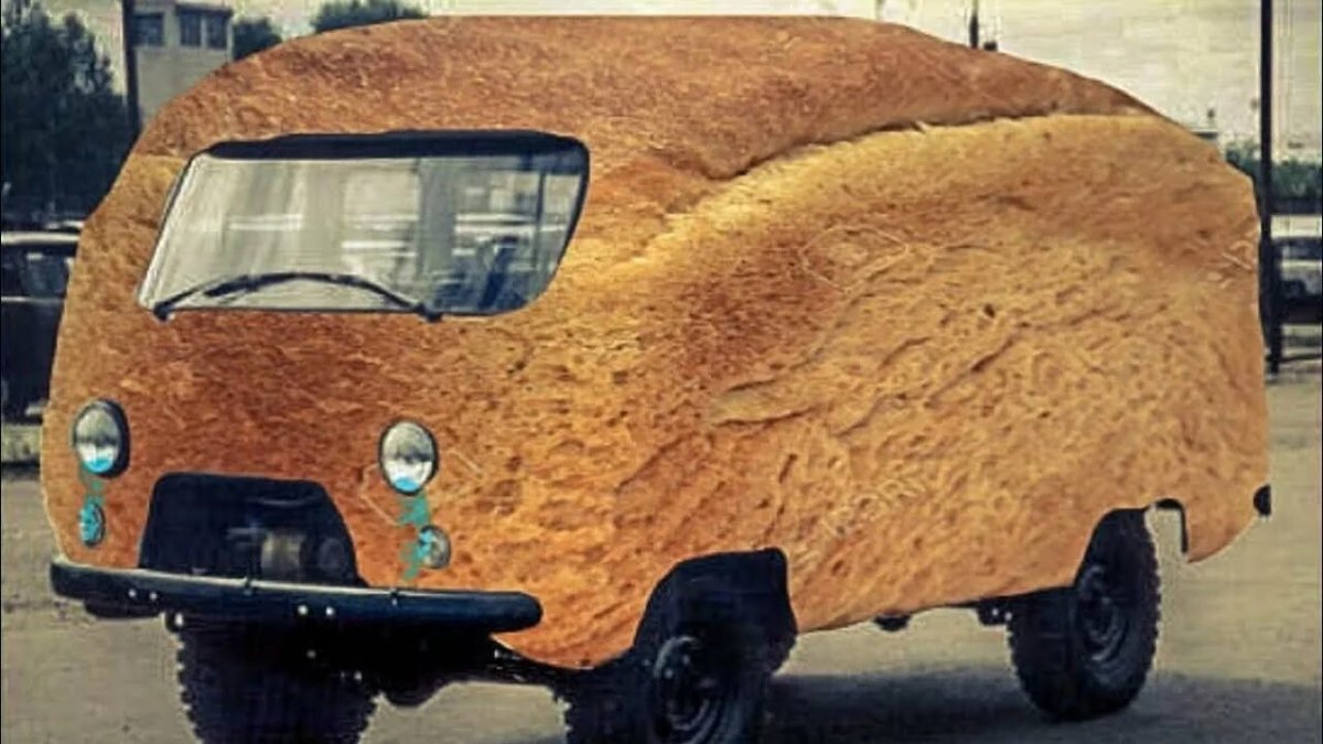 Буханка батон УАЗ