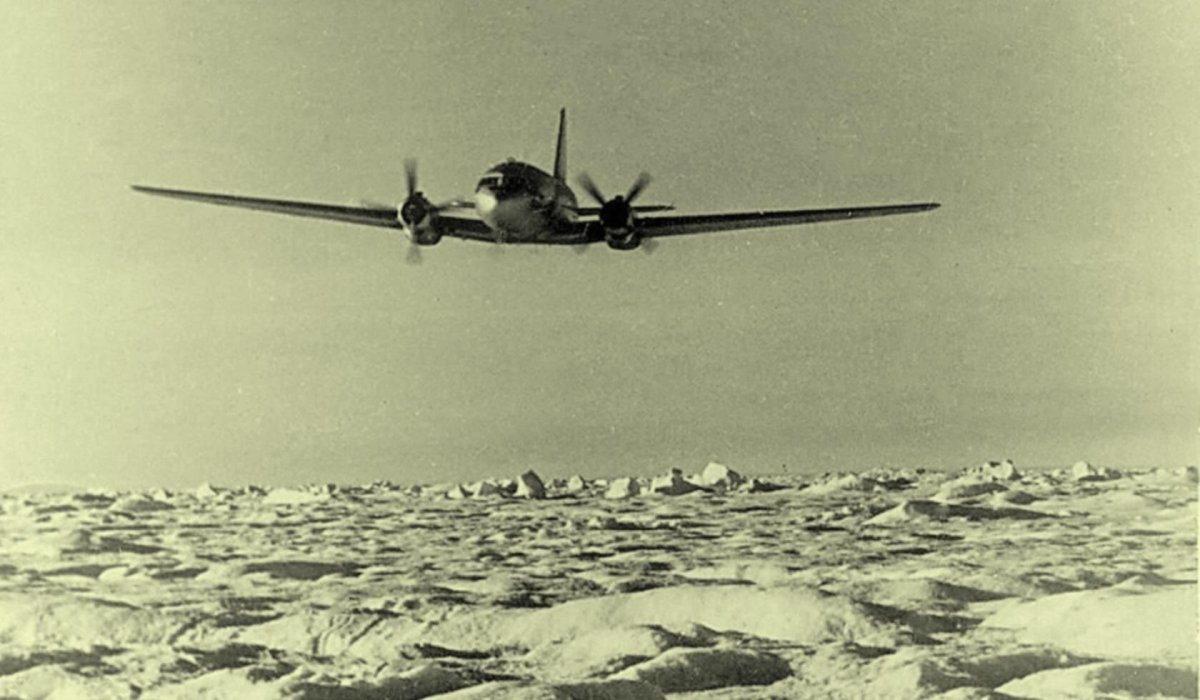 Ил-14 ледовая разведка