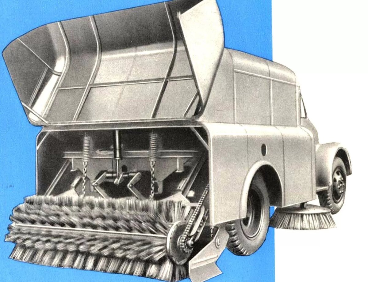 ПУ-20 подметально-уборочная машина