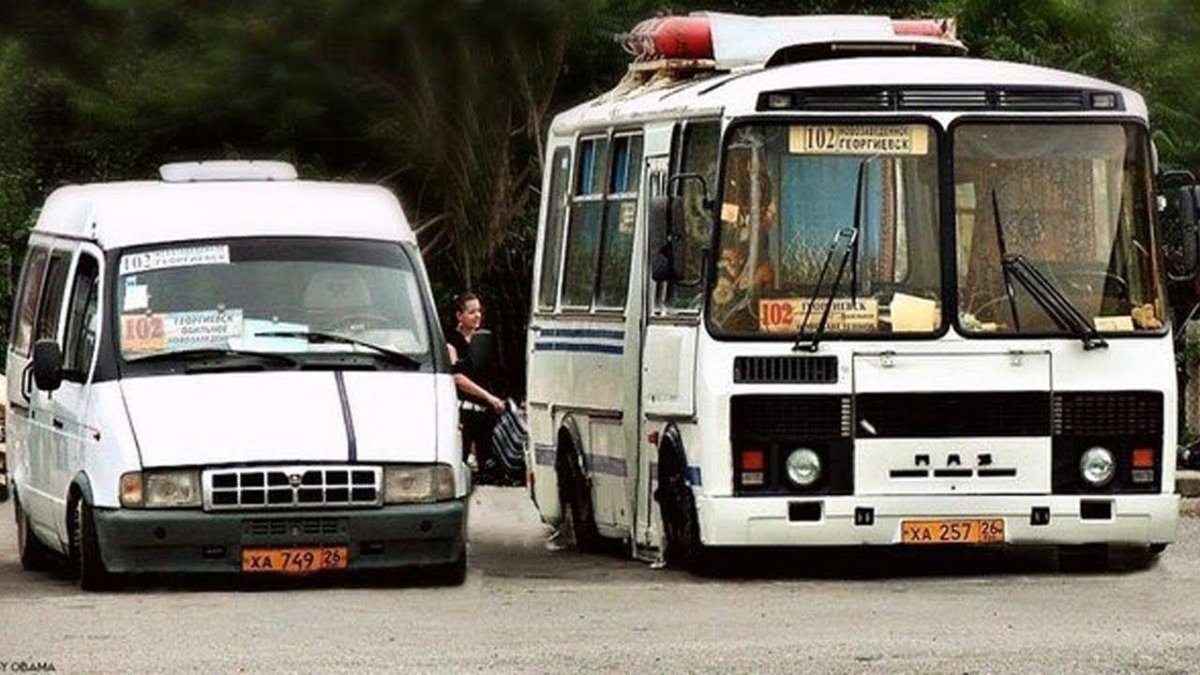 ПАЗ 3205 колхоз