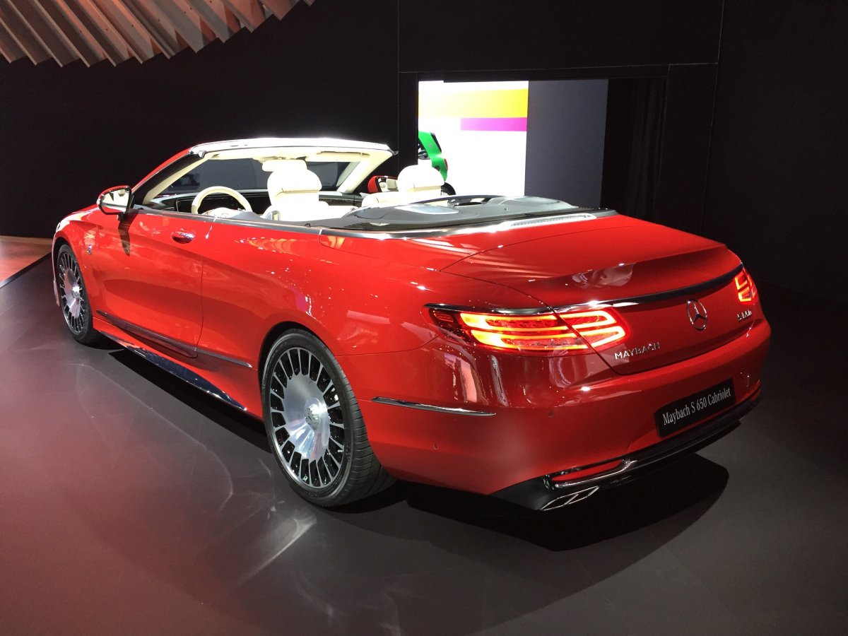 Мерседес Майбах s650 кабриолет