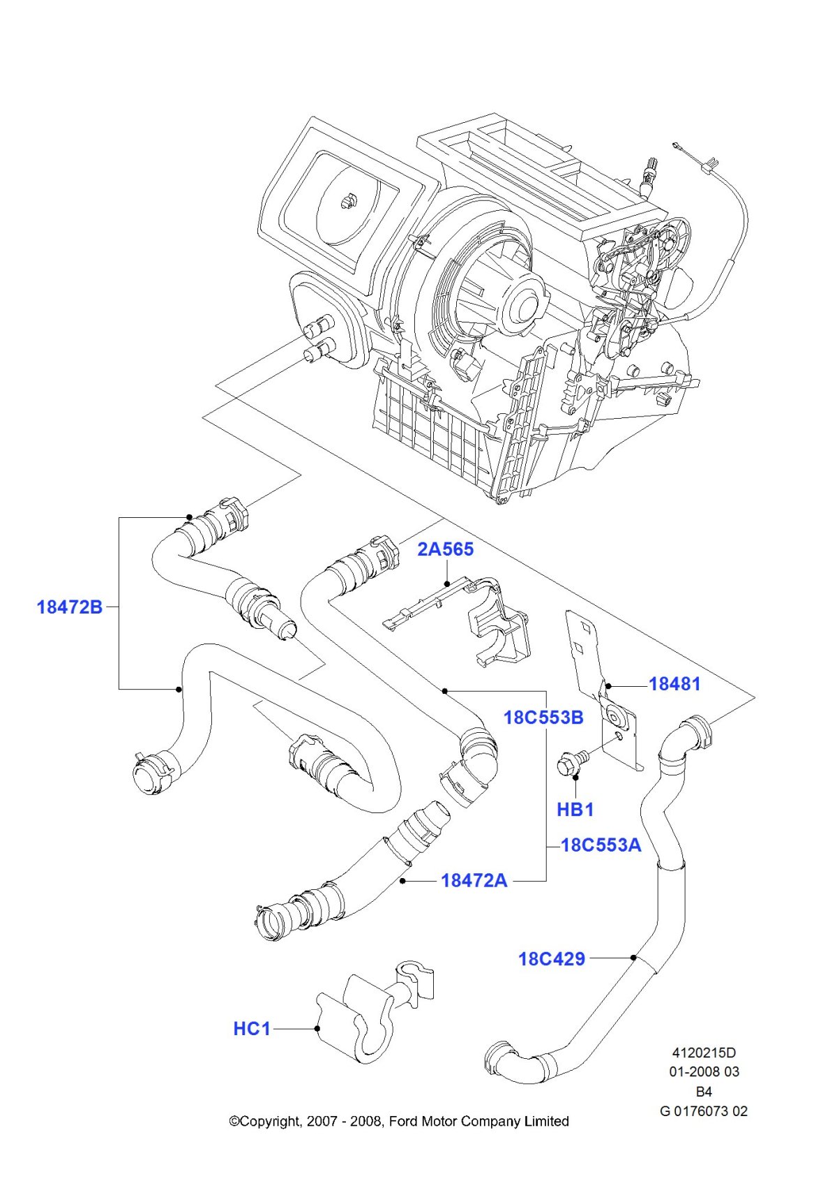 Форд фокус 2 отопительная система