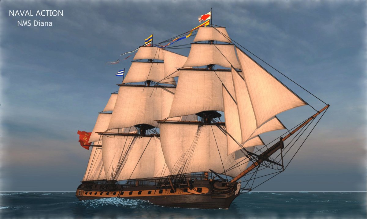 Корабль Диана Naval Action