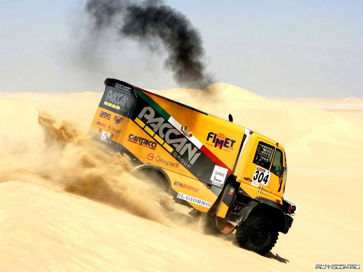Mercedes Unimog u400 Rally Dakar