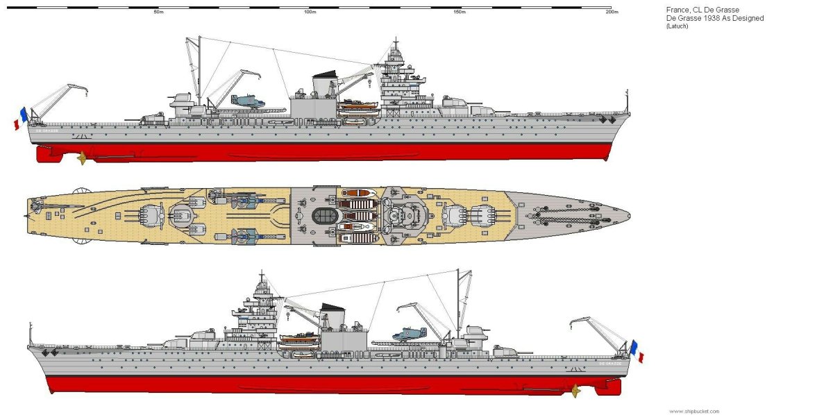 Чертежи крейсера де Рейтер