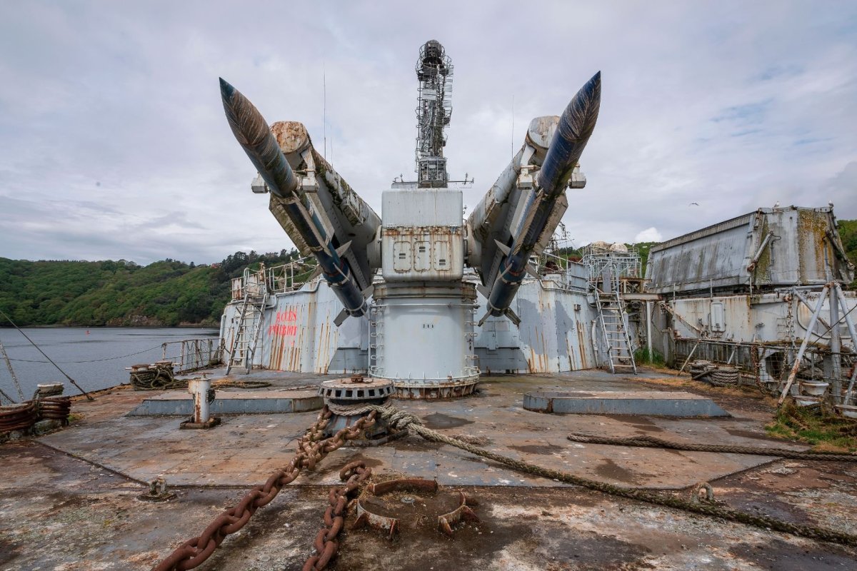 Заброшенные военные корабли