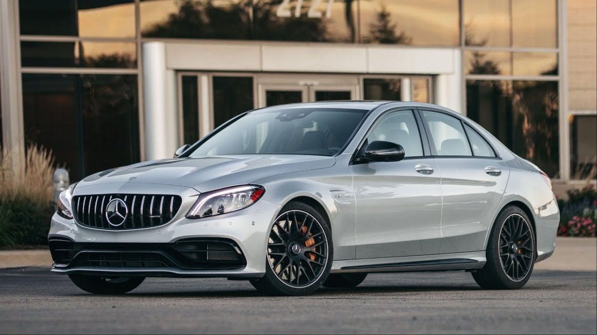 Mercedes c63 s AMG sedan