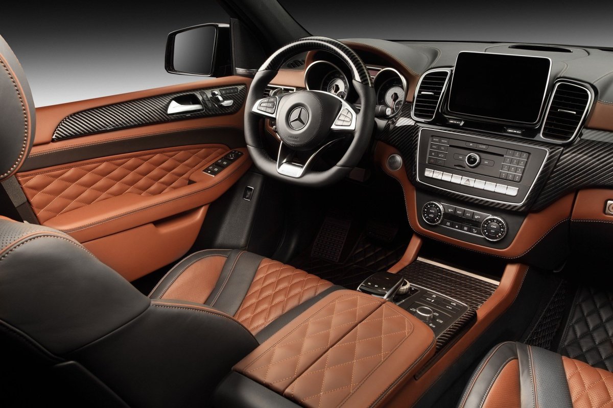 Mercedes Benz gl 63 AMG салон