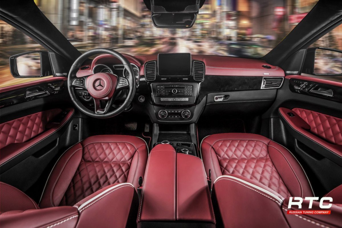 Mercedes gl 63 AMG Coupe салон