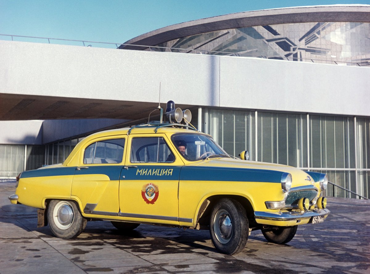 Волга ГАЗ М-21 милиция