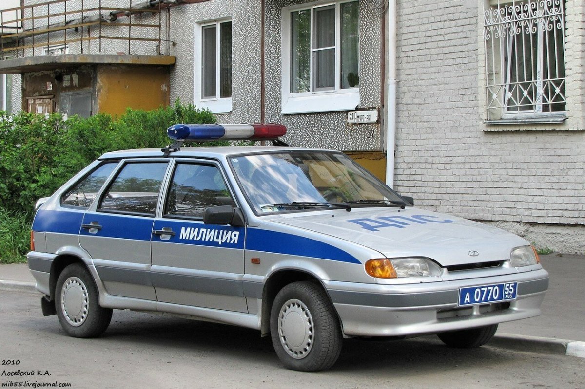 Милиция машина