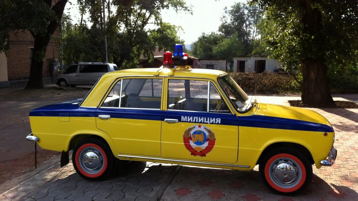 ВАЗ 2101 милиция СССР