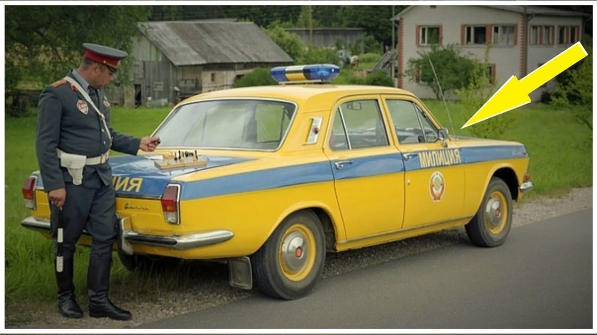 Волга ГАЗ 24 Советская милиция