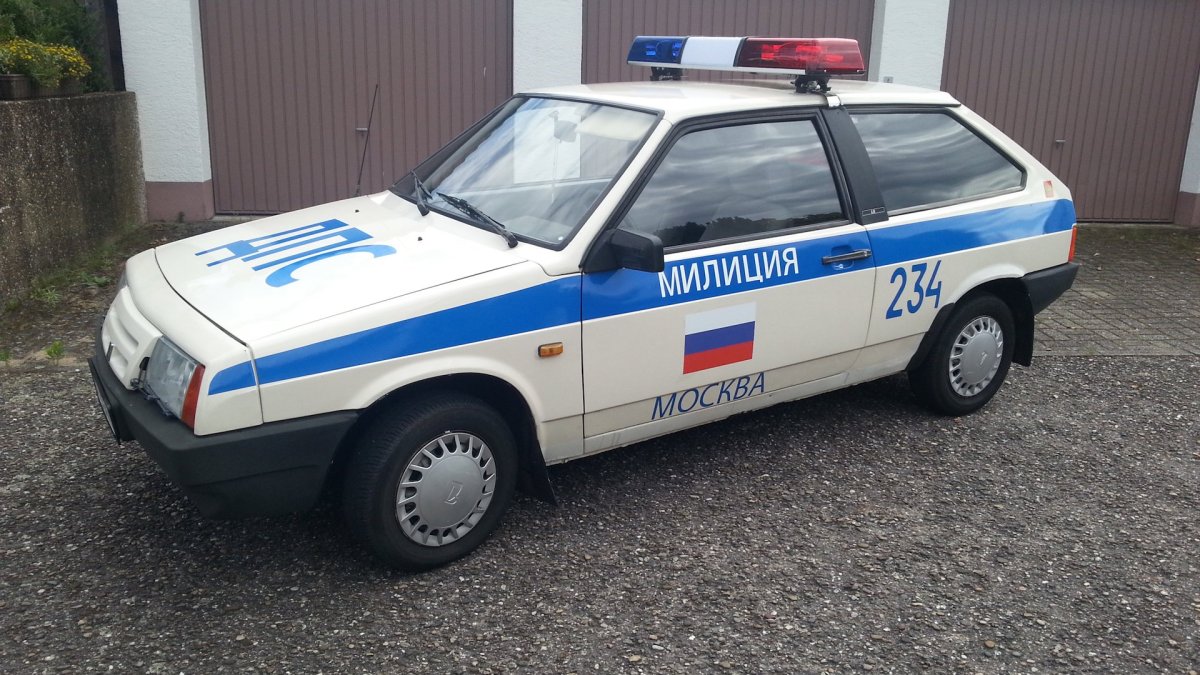 ВАЗ 2108 милиция