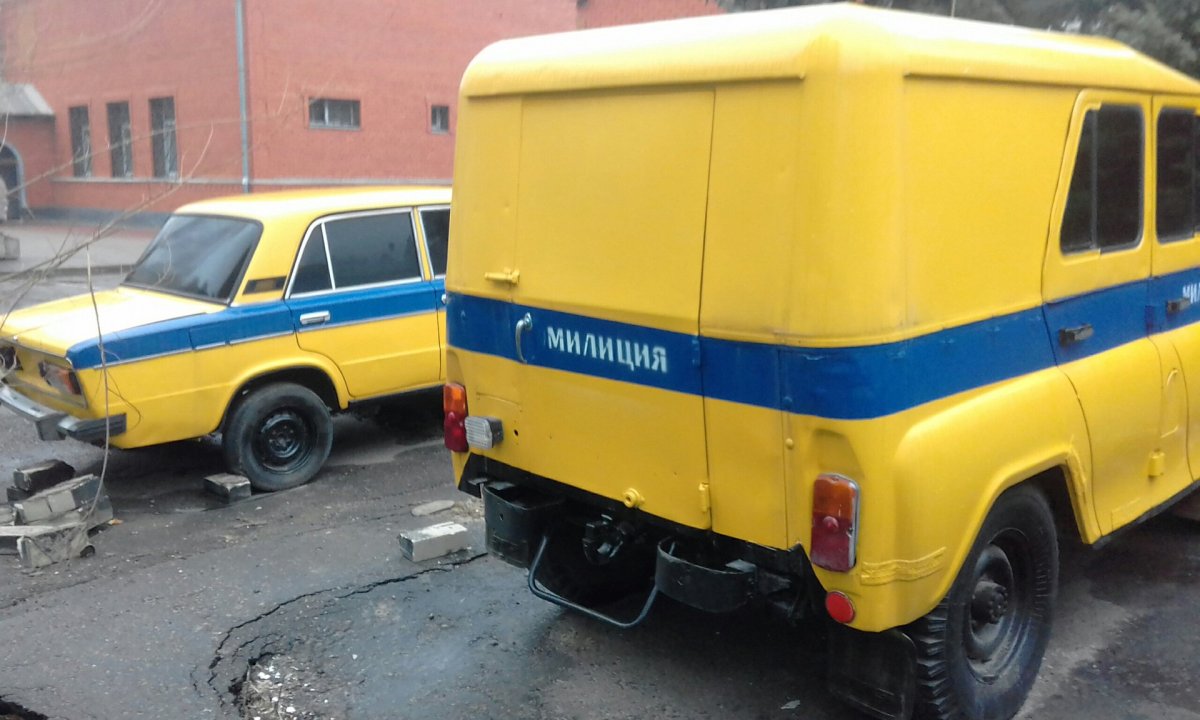 Списанные машины милиции