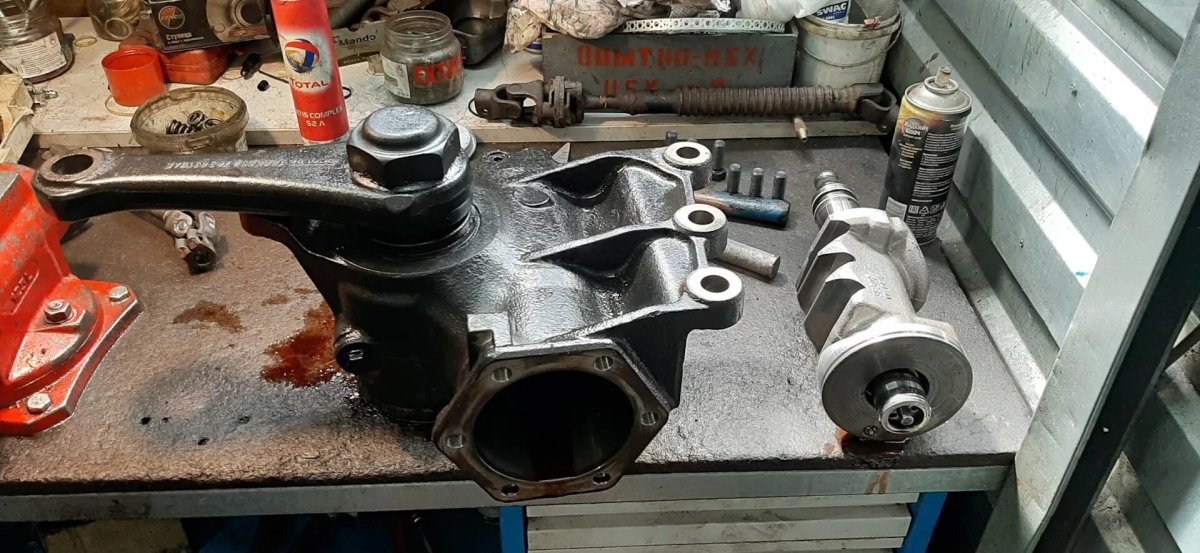 Рулевой редуктор Скания