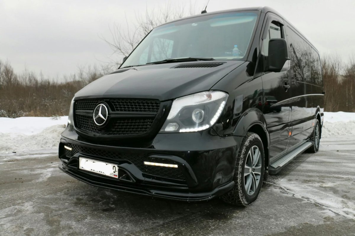 Мерседес Спринтер w906 черный