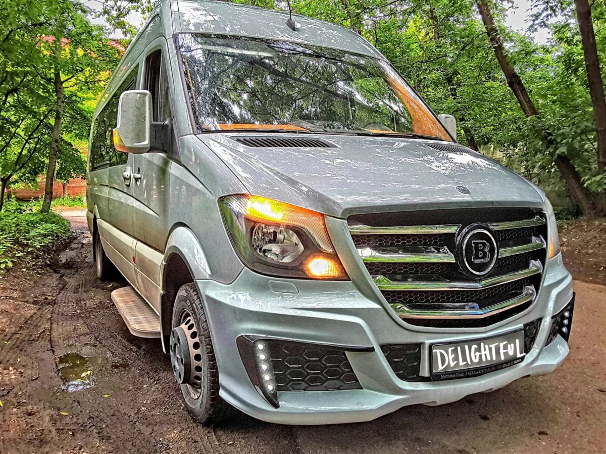 Бампер Мерседес Спринтер 906