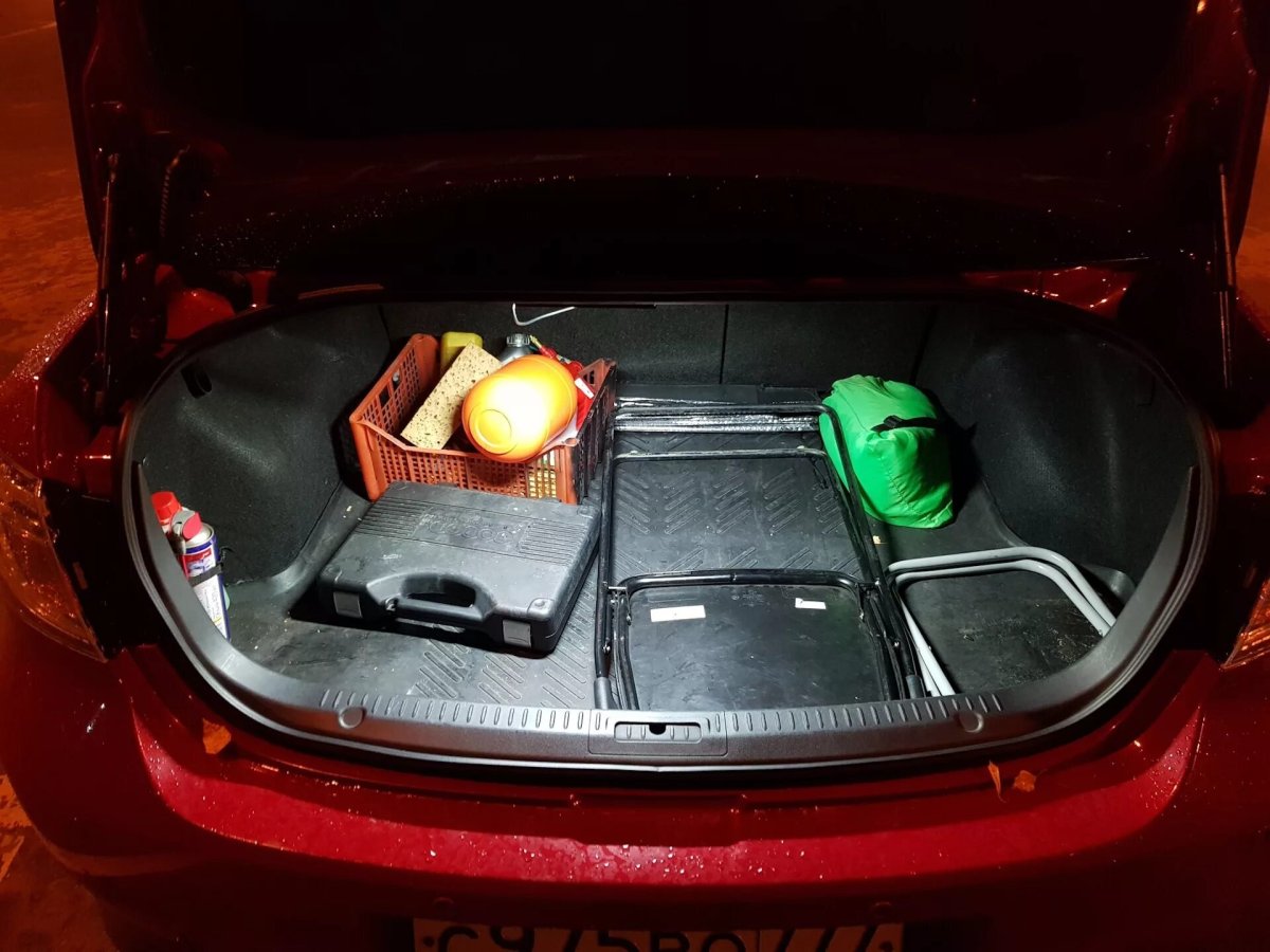 Свет в багажнике Мазда 6 gg