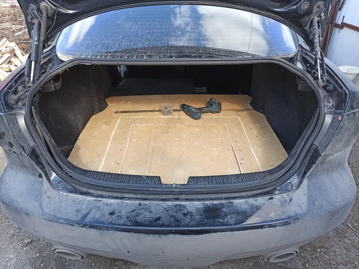 Пол багажника Мазда 6 GH