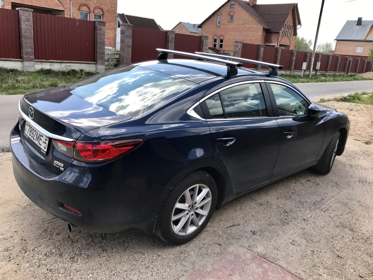 Багажник на крышу Мазда 6 GH седан