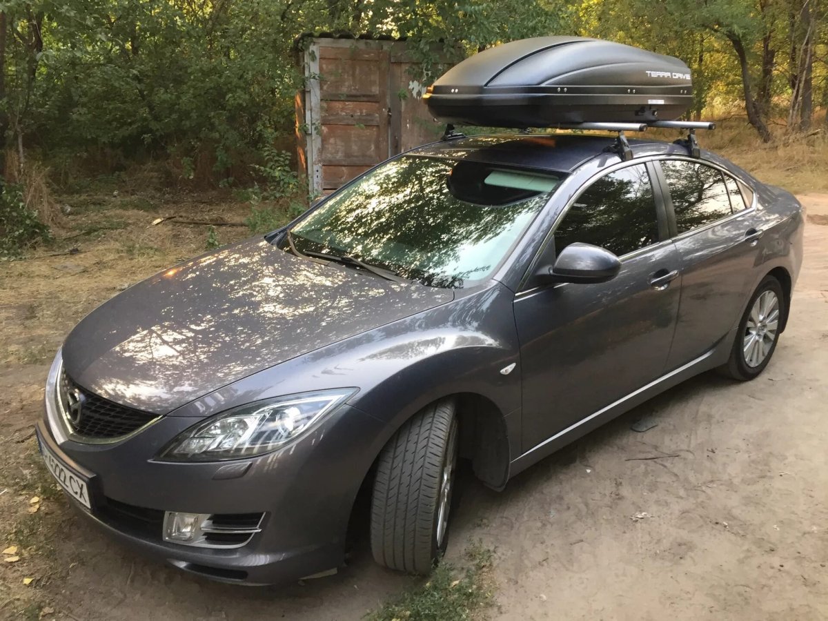 Мазда 6 GH С рейлингами