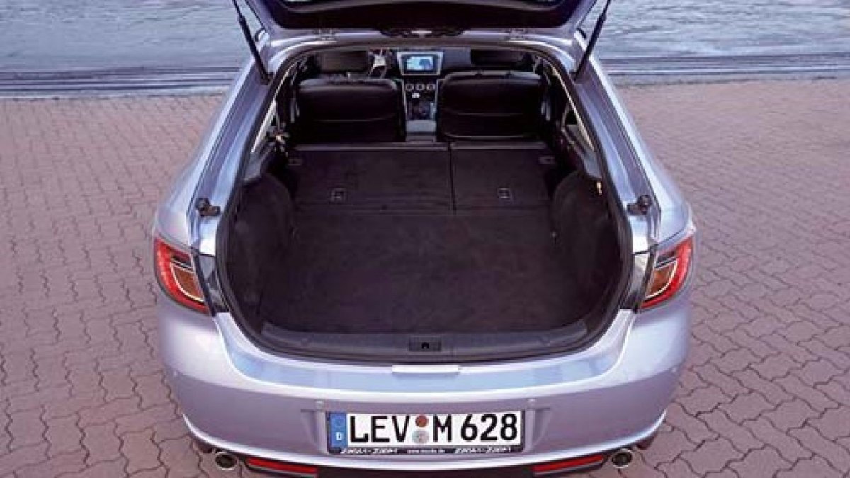 Mazda 6 gg лифтбек багажник