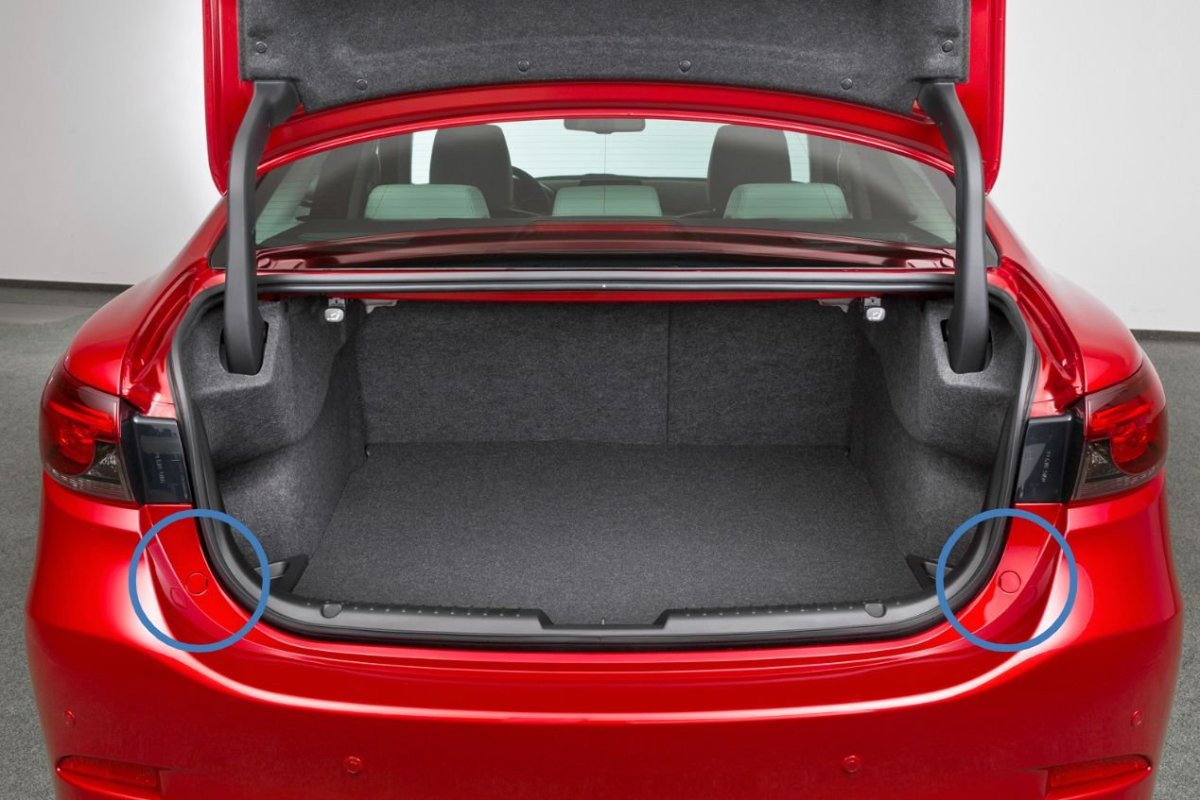 Мазда 6 2017 багажник