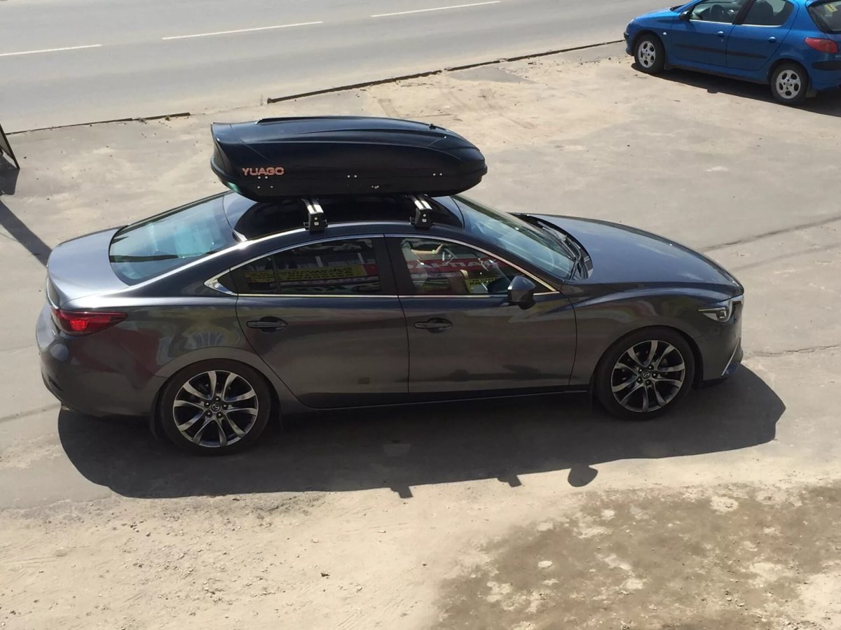 Автобокс на крышу Мазда 6