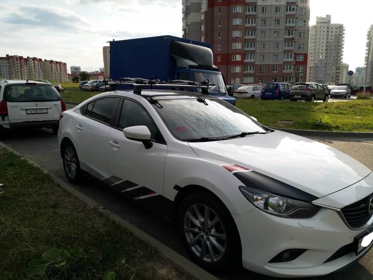 Mazda 6 GJ рейлинги