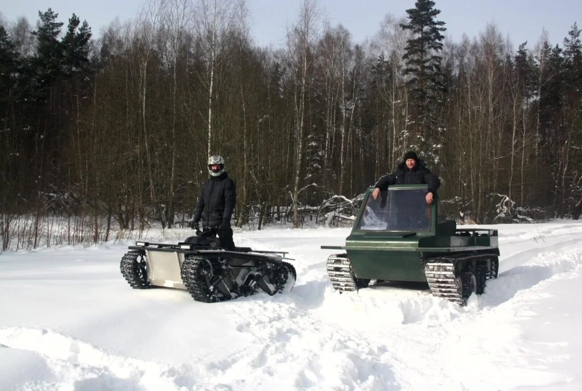 Гусеничный квадроцикл