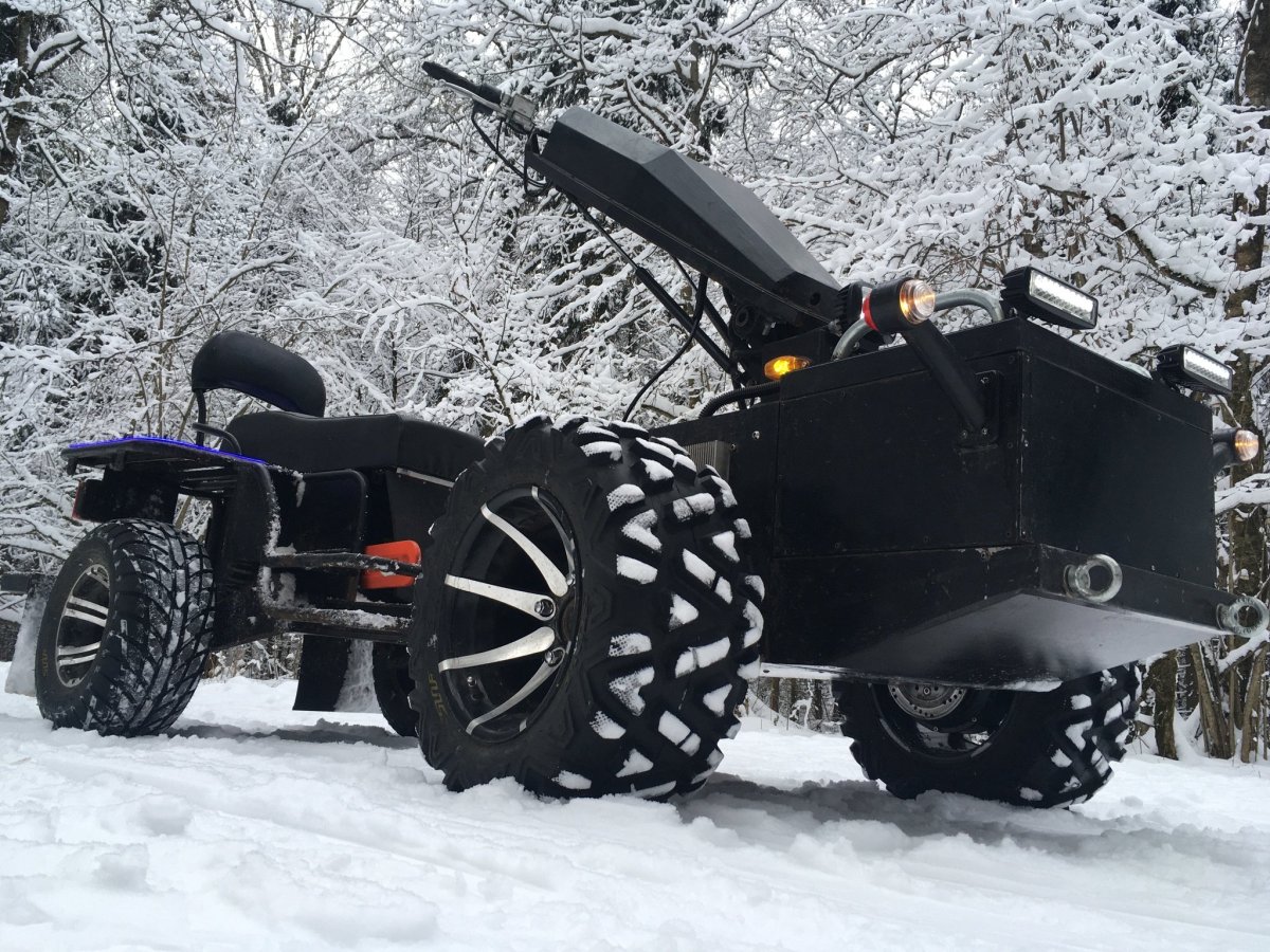 Электровездеход двухколесный