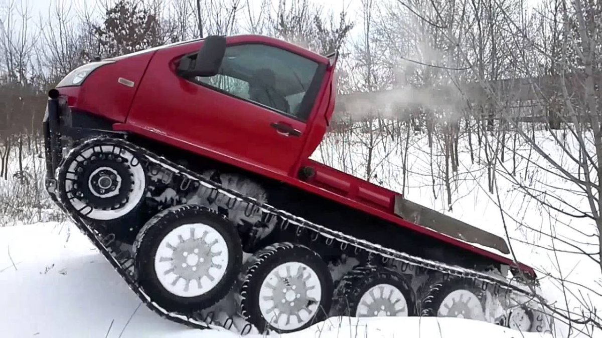 Гусеничный вездеход Тандем трак